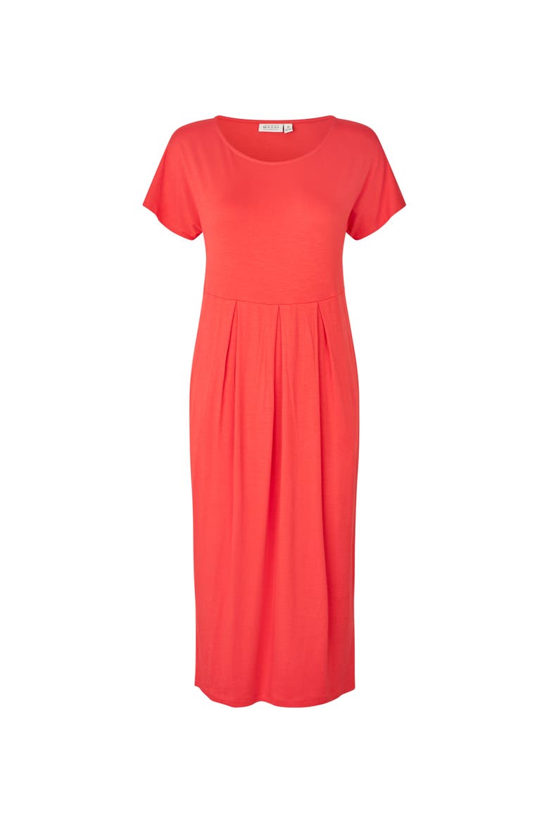 Gathered Waist Midi Dress