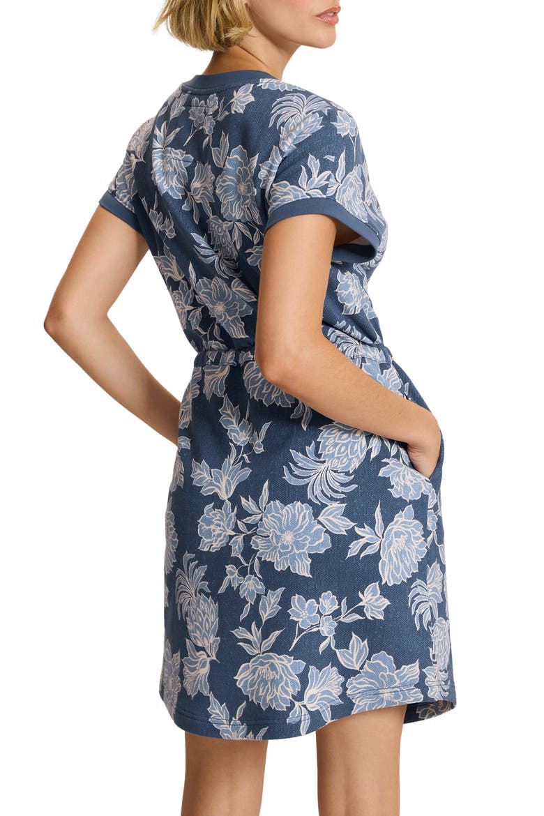 Marina Del Mar Print Tie Waist Dress