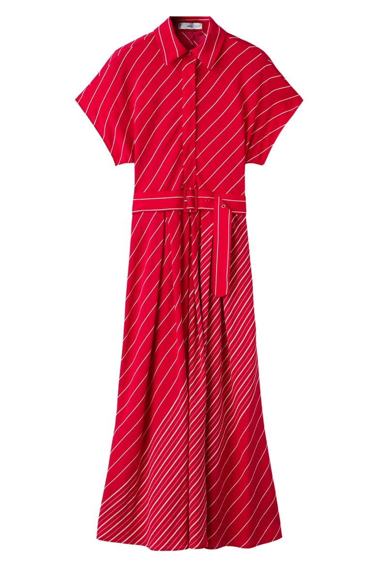 Stripe Midi Dress