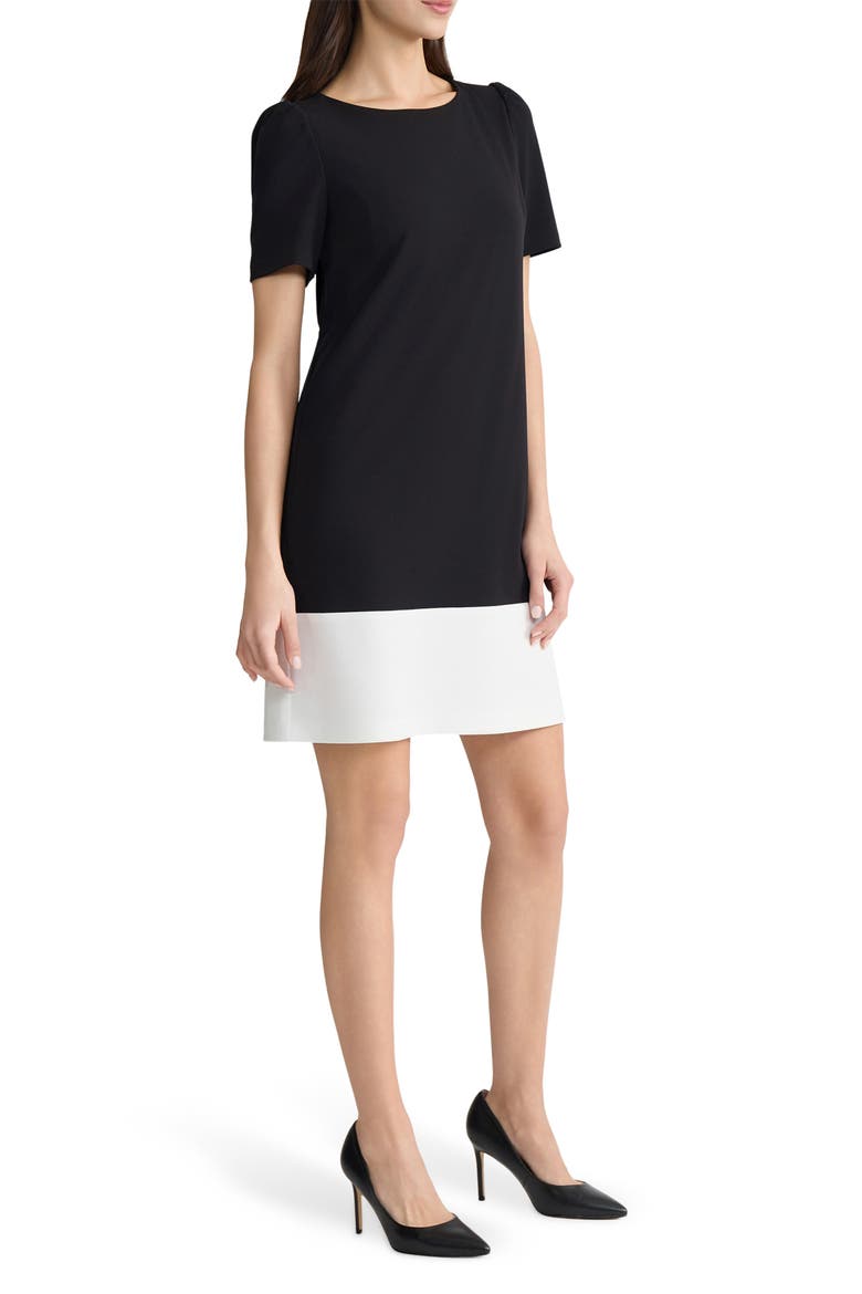 Colorblock Shift Dress