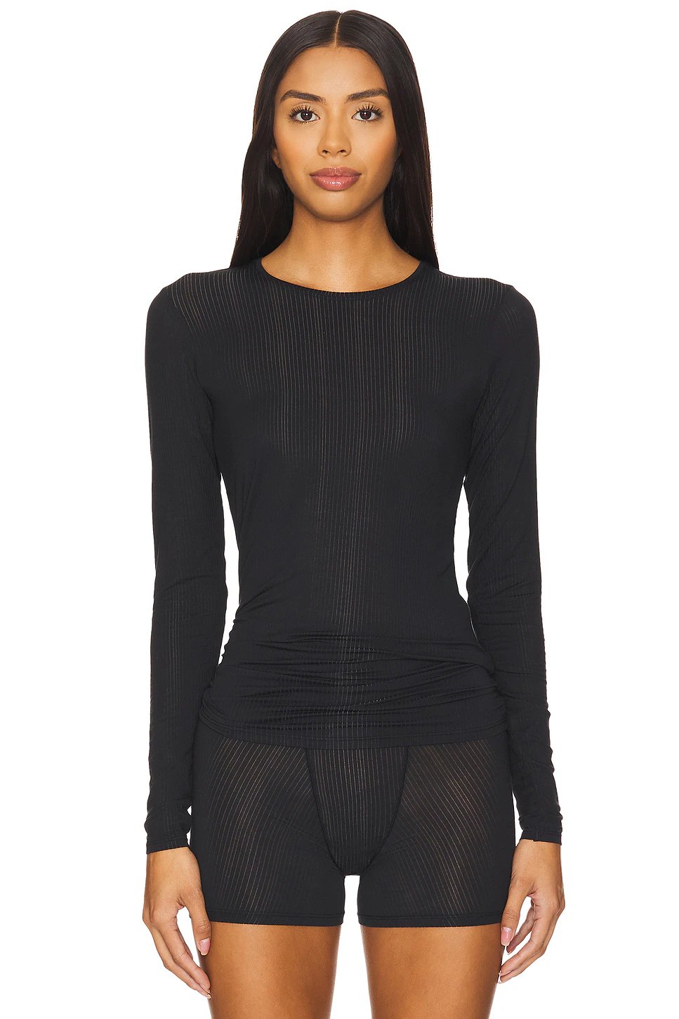 Negative Underwear Whipped Long Sleeve in Black - Image 1