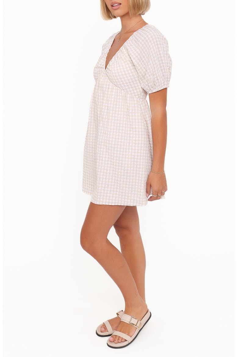 Cadhla Print Cotton Blend Minidress