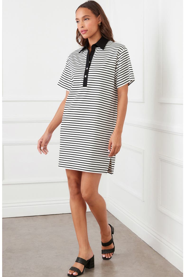 Stripe Polo Dress