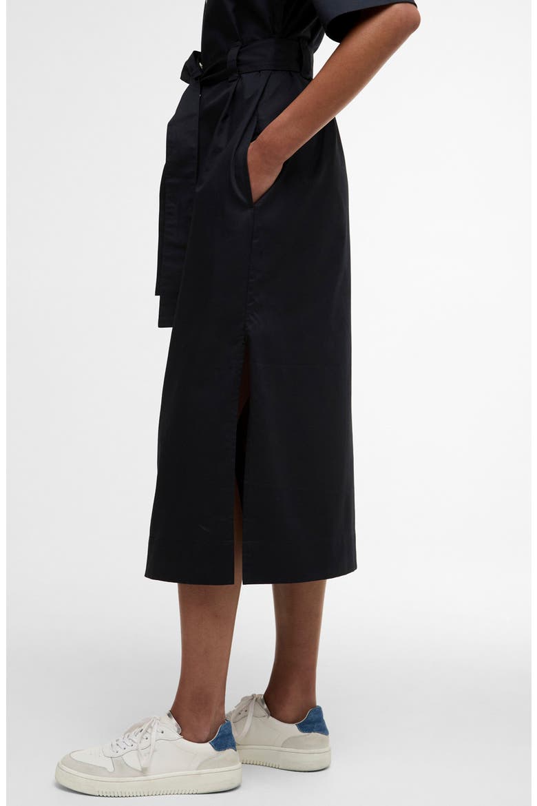Sloane Tie Waist Midi Shirtdress