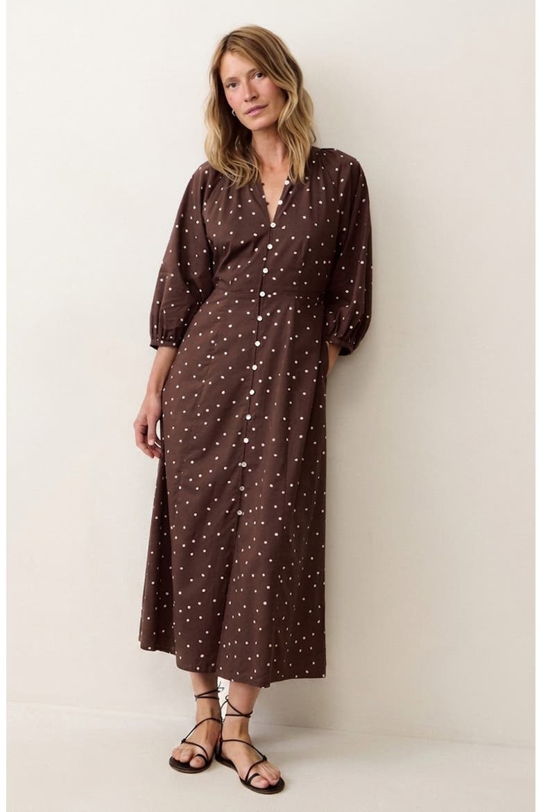 Willow Dot Maxi Dress