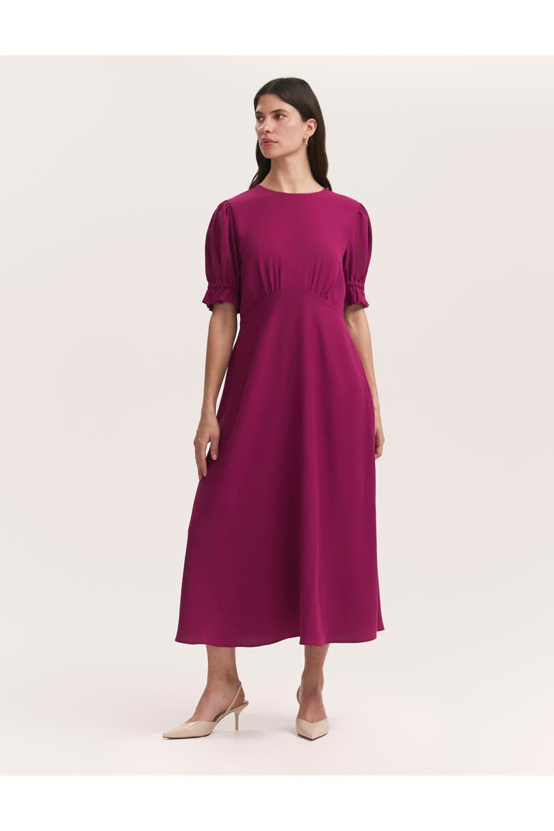 Mela Chiffon Midi Tea Dress