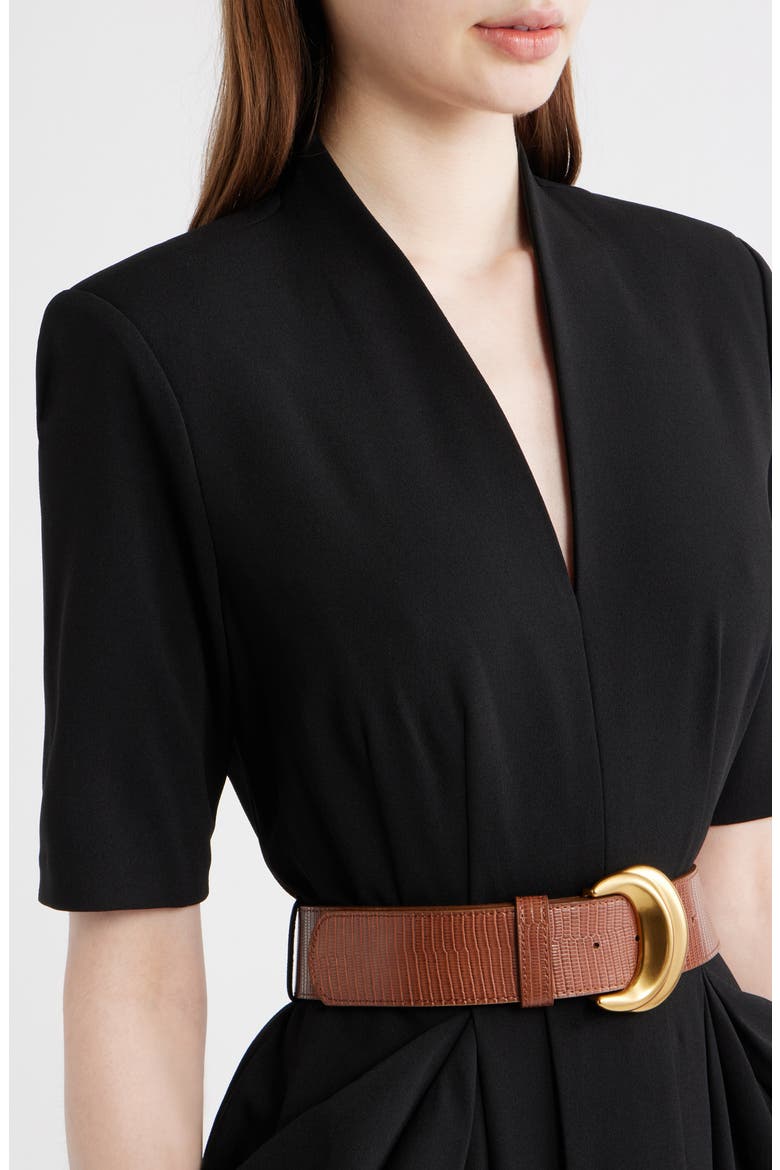 Belted Sheath Dress