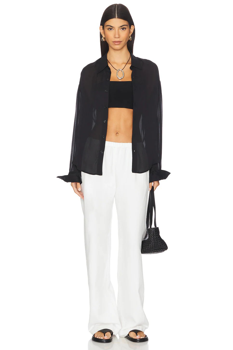 ADYELA Arc Shirt in Black - Image 5