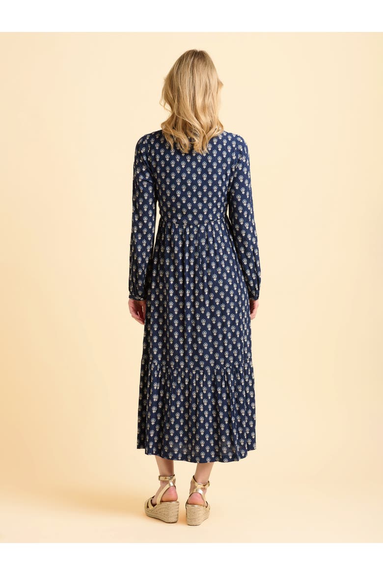 Lark Long Sleeve Button Midi Dress