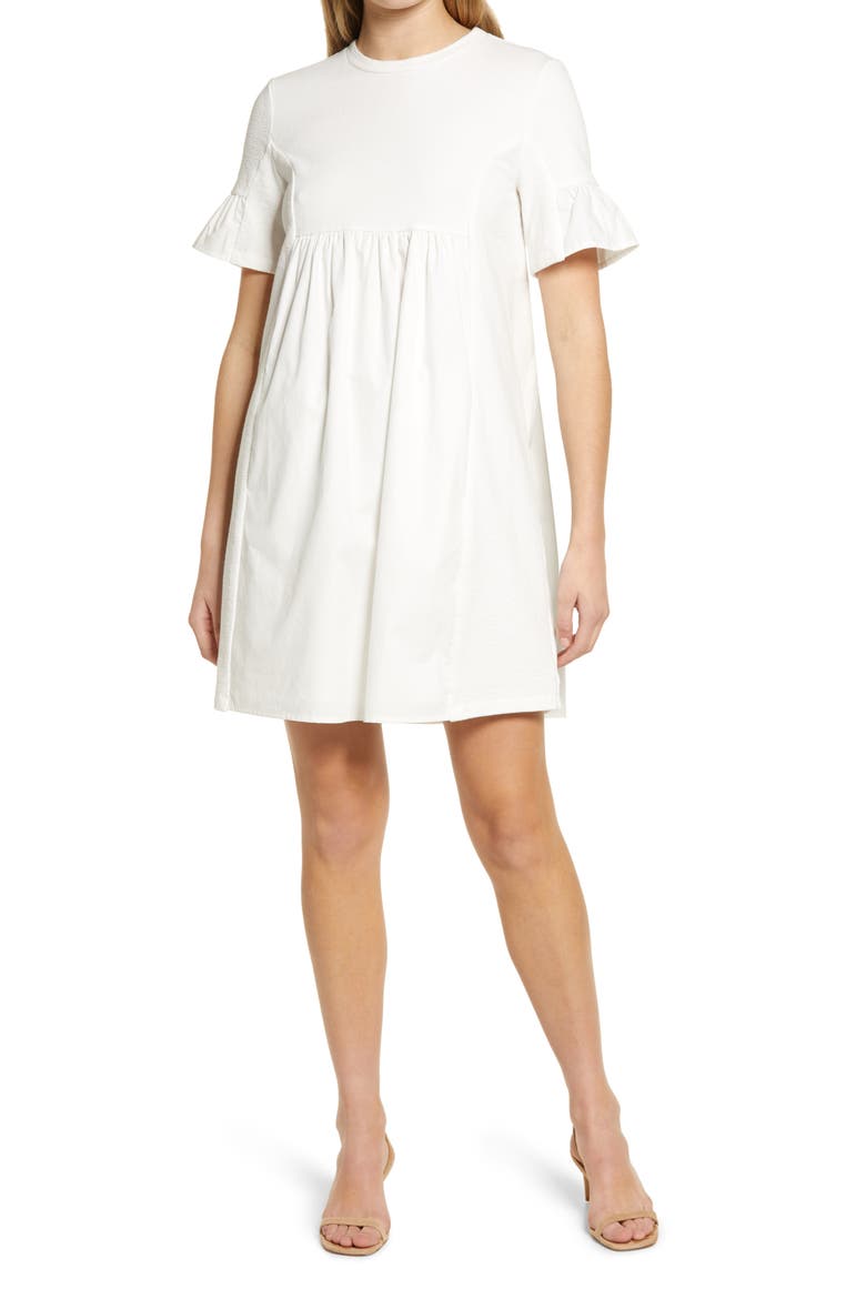 Solid Minidress
