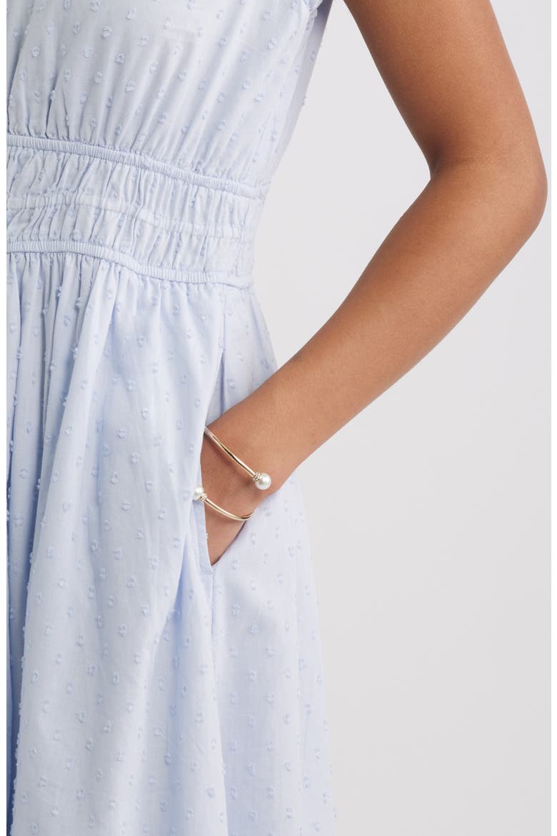 Puff Sleeve Midi Dress