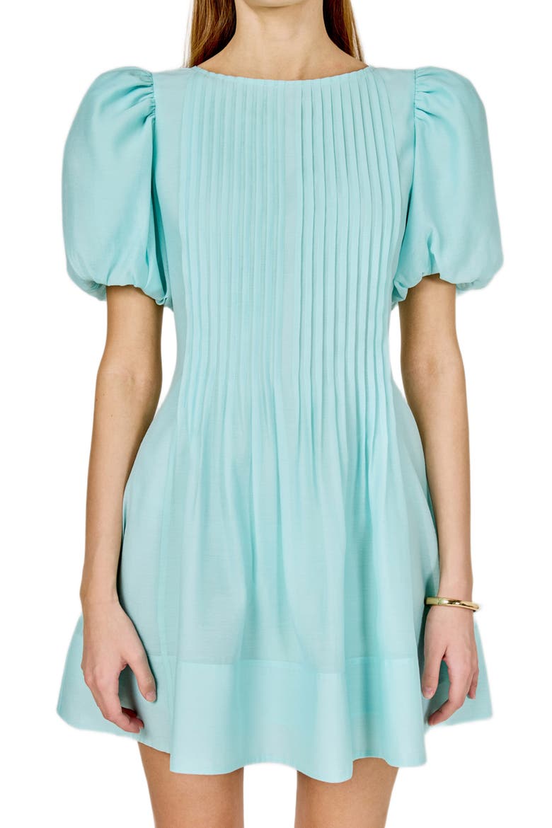 Puff Sleeve Minidress
