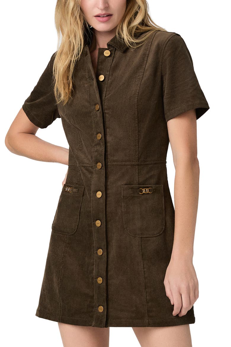 Clementine Corduroy Minidress