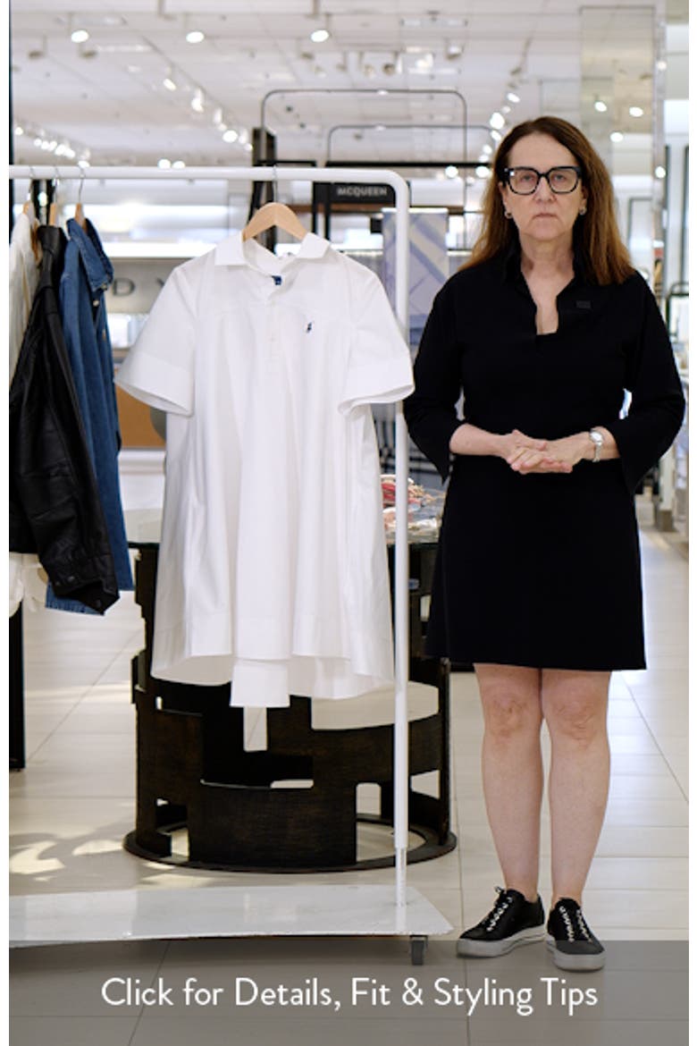 A-Line Cotton Shirtdress