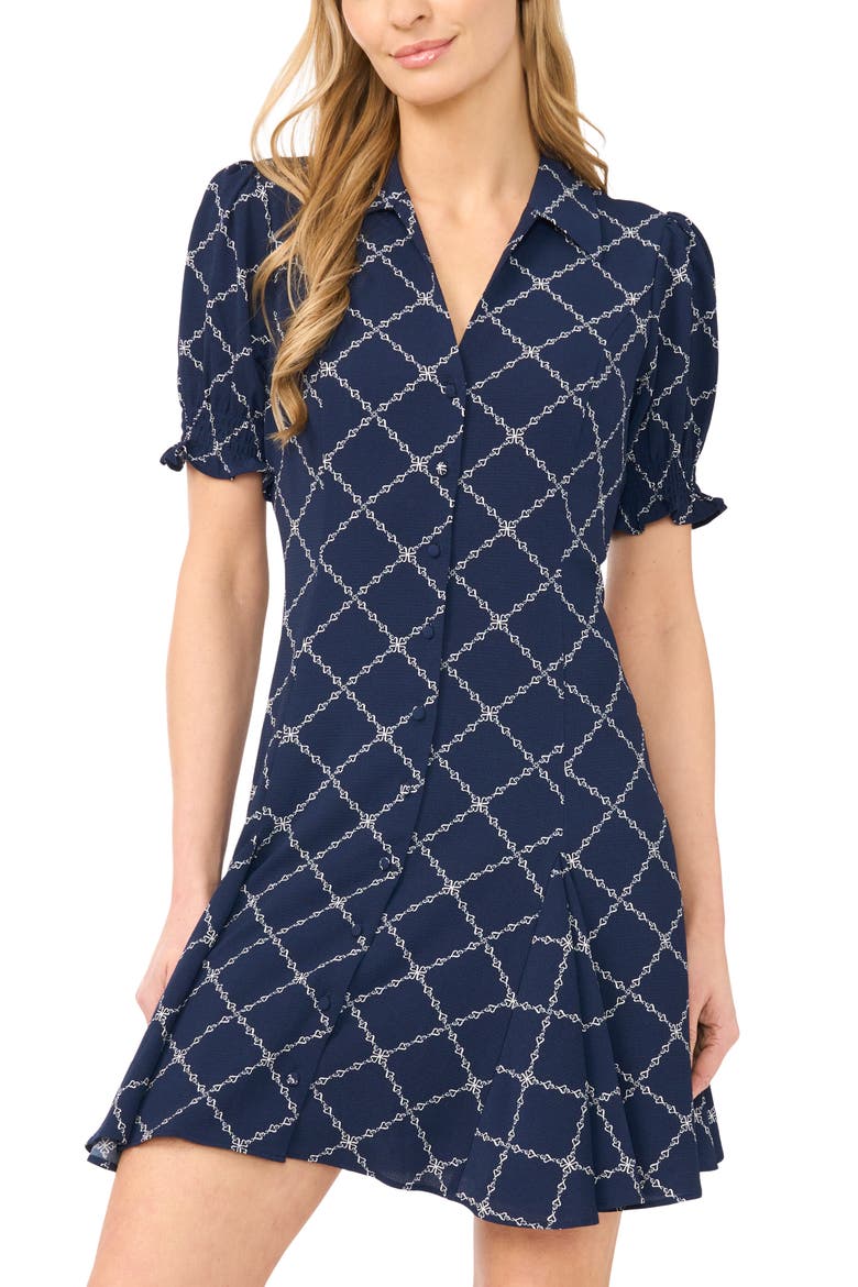 Puff Sleeve Minidress