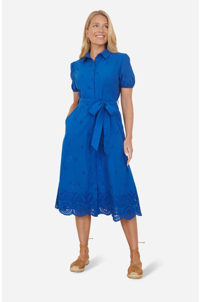 Cotton Shirt Midi Dress
