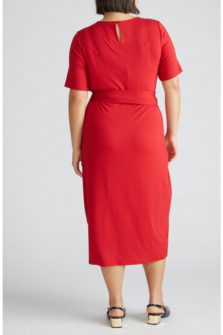 Delilah Tie Waist Midi Dress