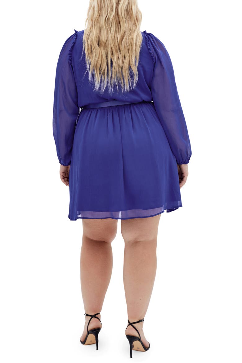 Madelynn Belted Long Sleeve Dress