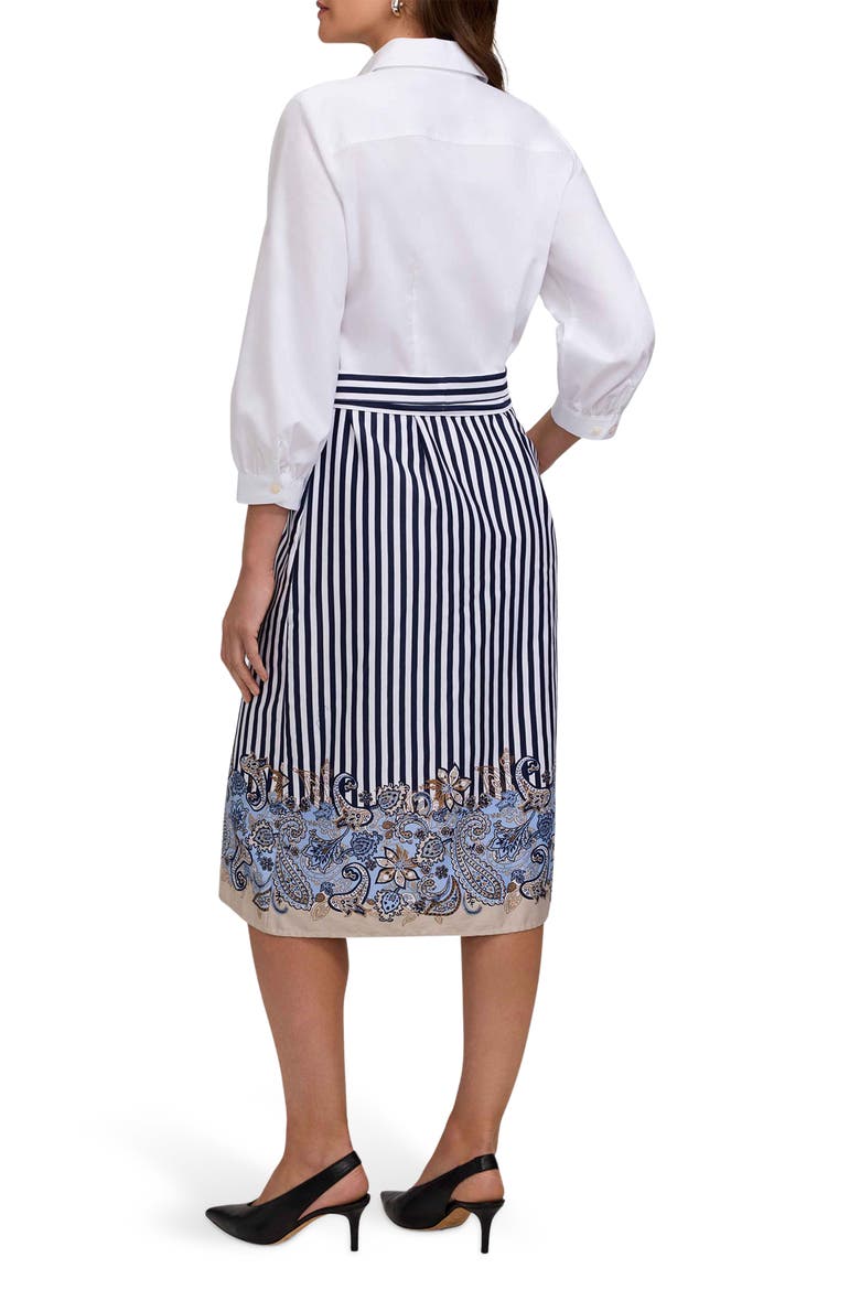 Esther Tie Waist Midi Shirtdress