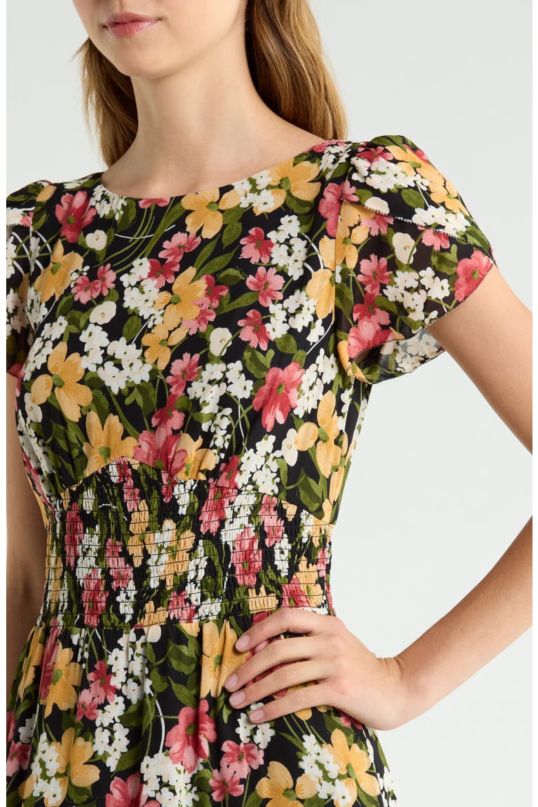 Drusilla Floral Print Maxi Dress