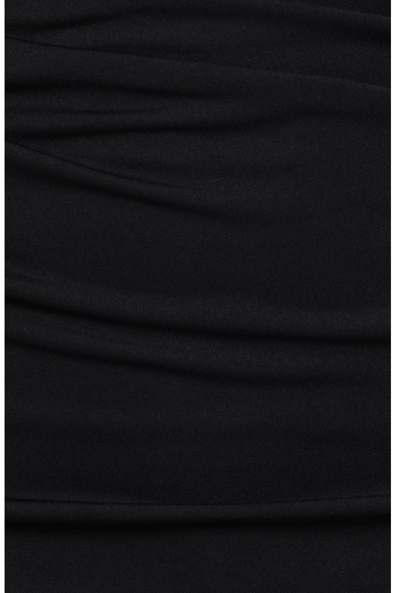 Rogan Ruched Long Sleeve Midi Dress