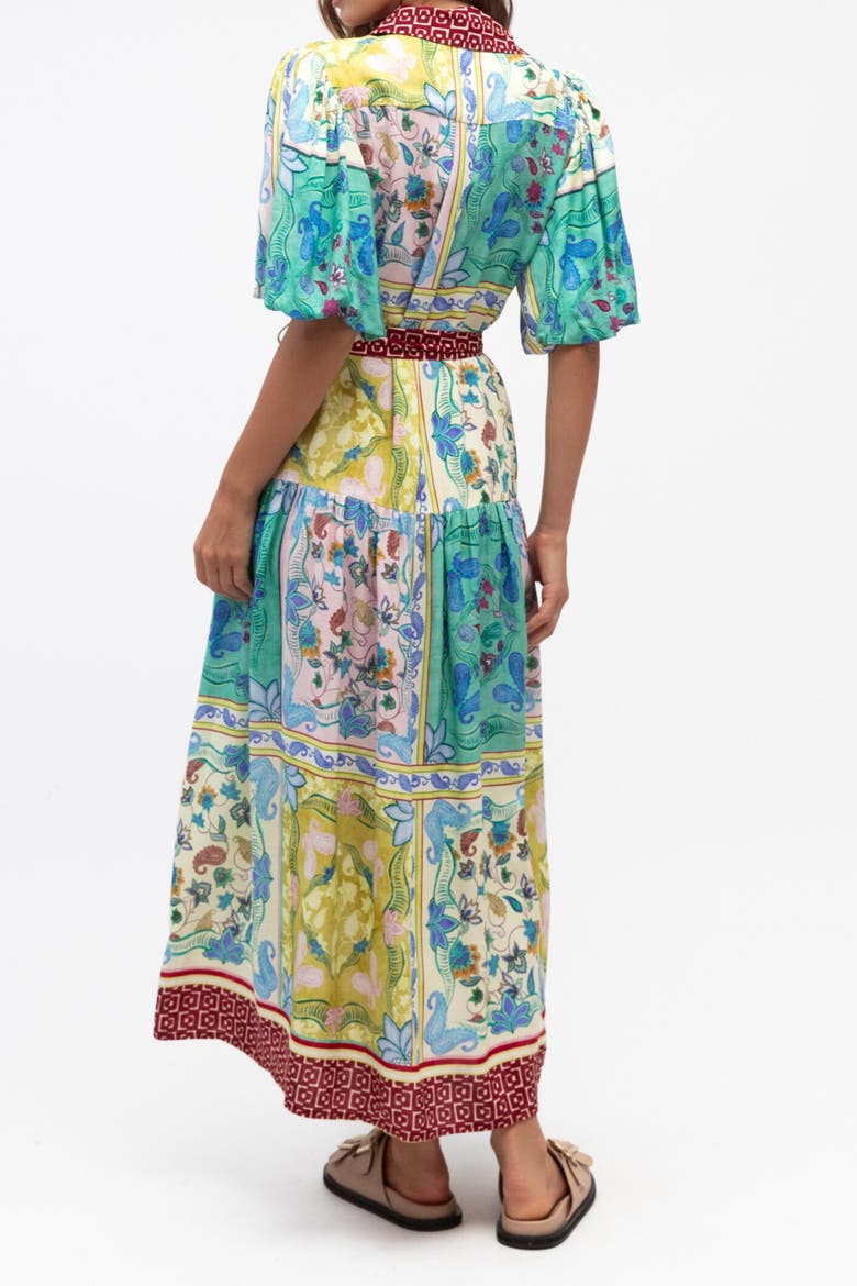 Garden Mosaic Maxi Dress