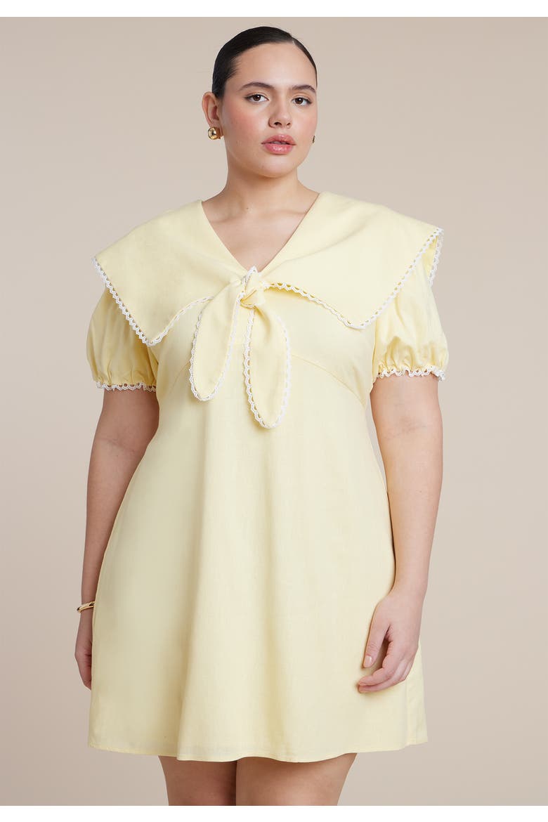 Sailor Collar Mini Dress