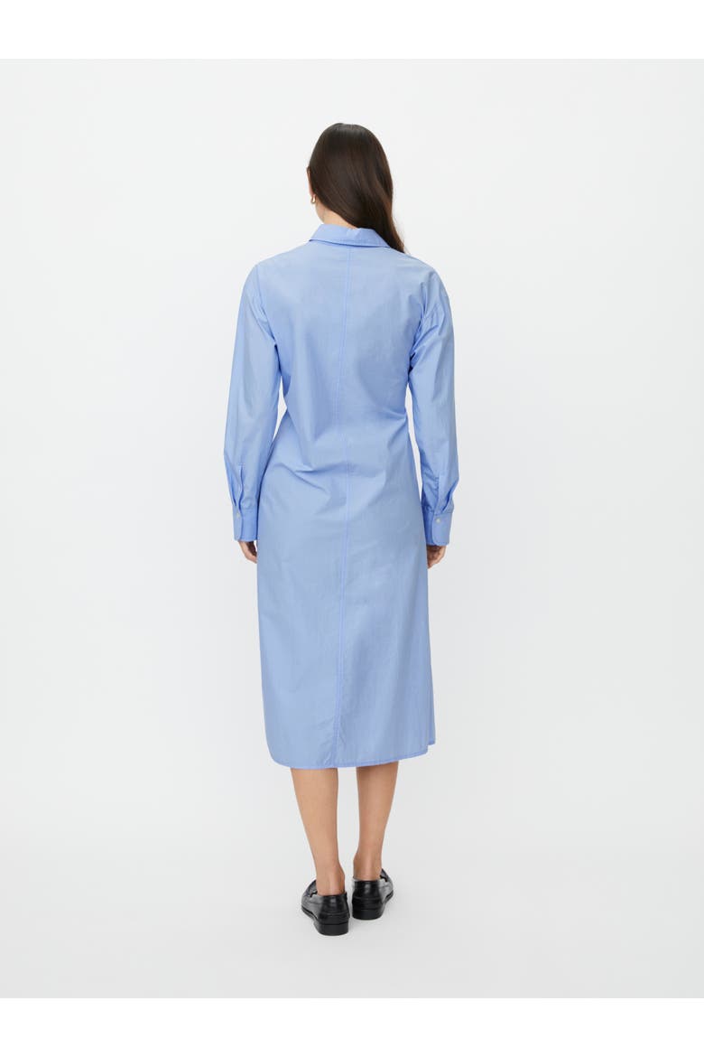 MaNeylora Wrap Midi Shirt Dress