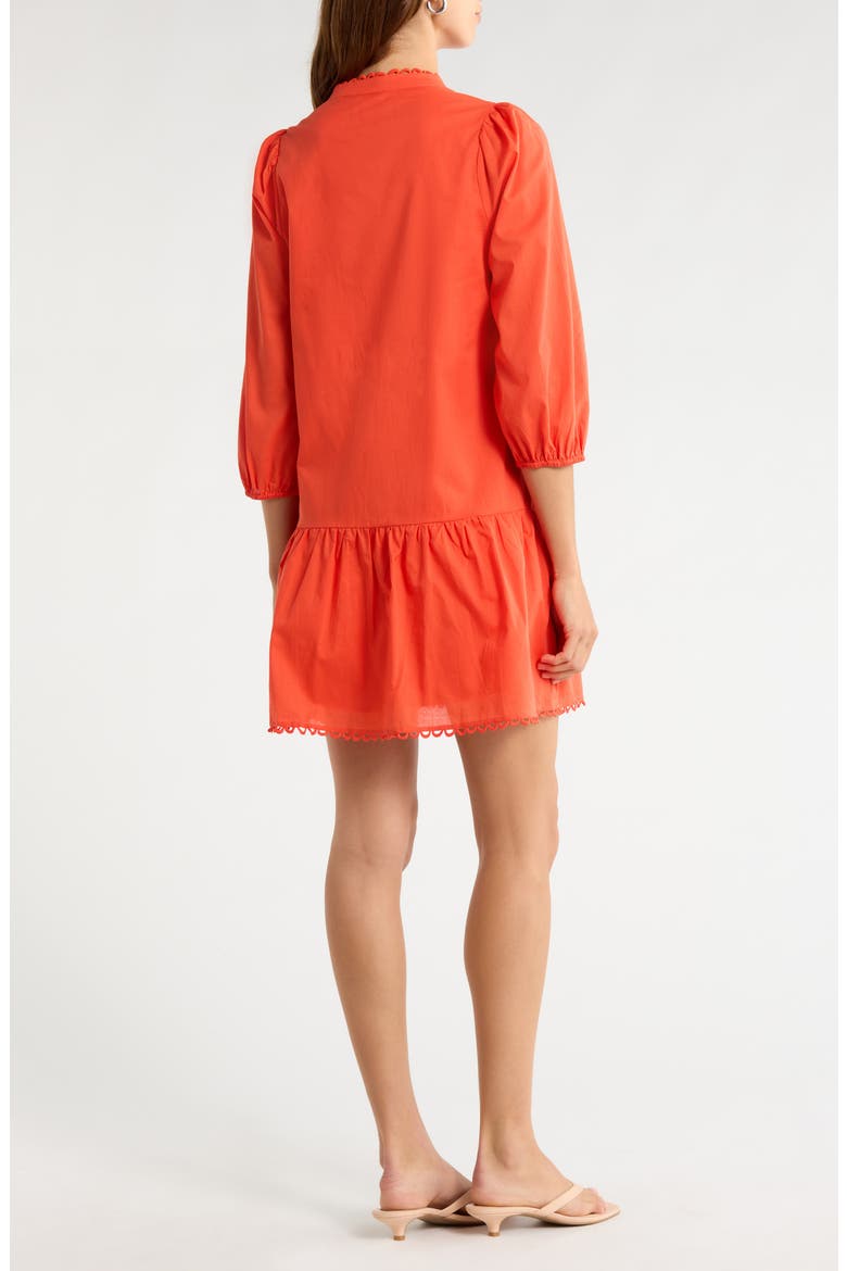 Yamila Drop Waist Minidress
