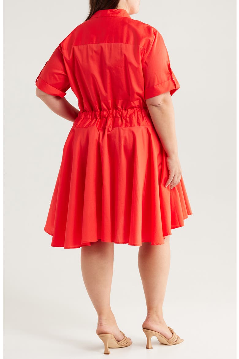Meadow Tie Waist Shirtdress