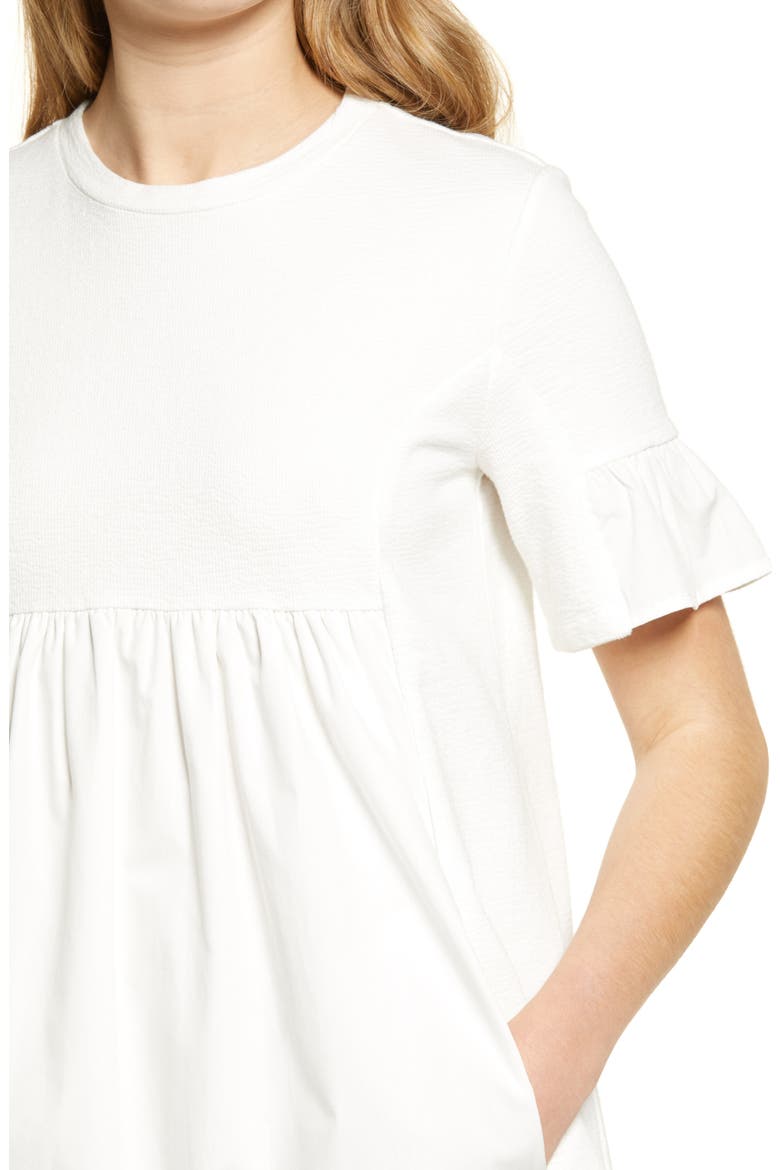 Solid Minidress