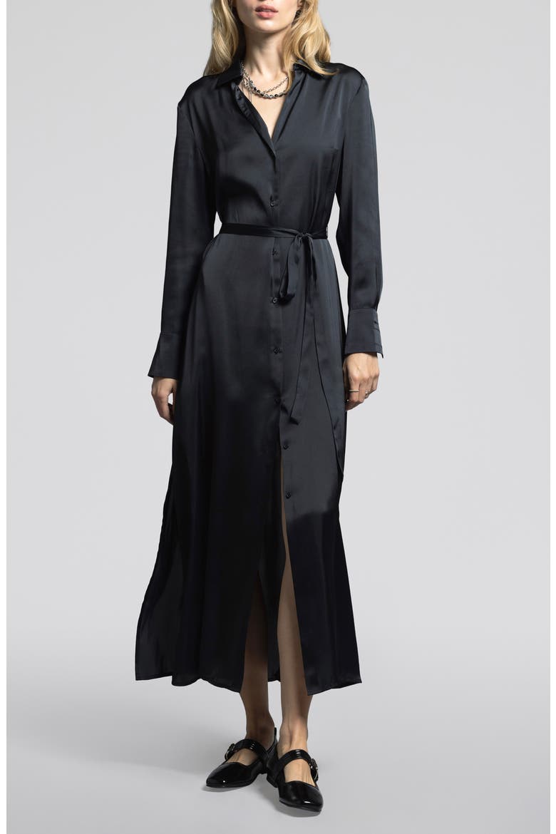 Yves Long Sleeve Shirtdress