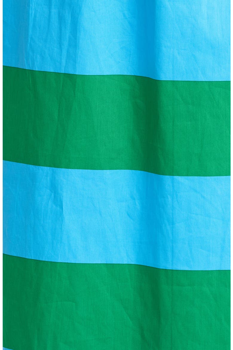 Wilderra Pleated Cotton Maxi Shirtdress