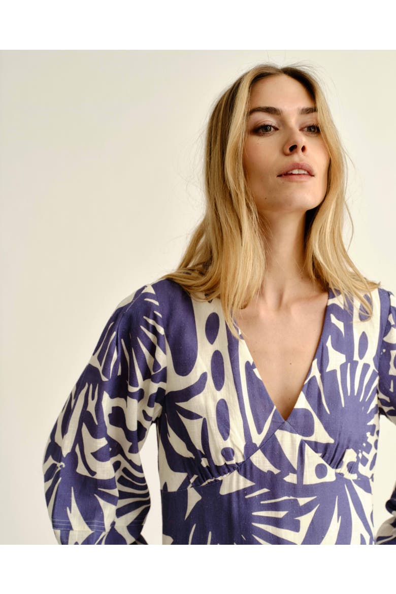 Dover Midi Linen Dress