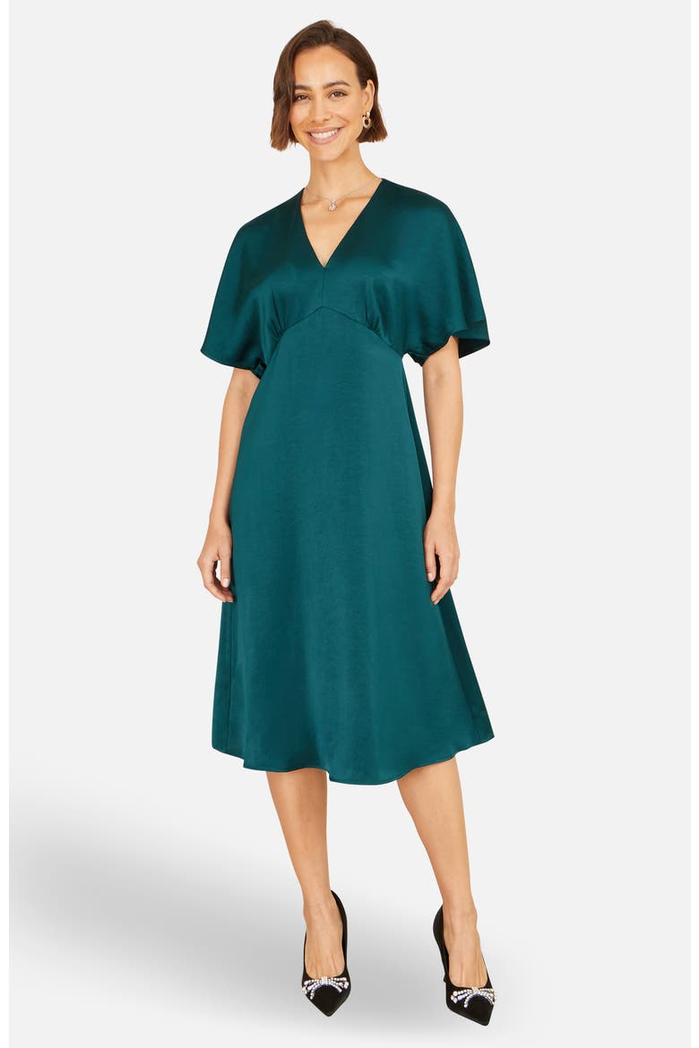 Satin Midi Dress