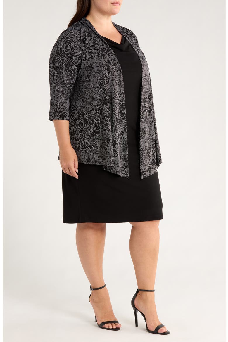 Mock Jacket Dress