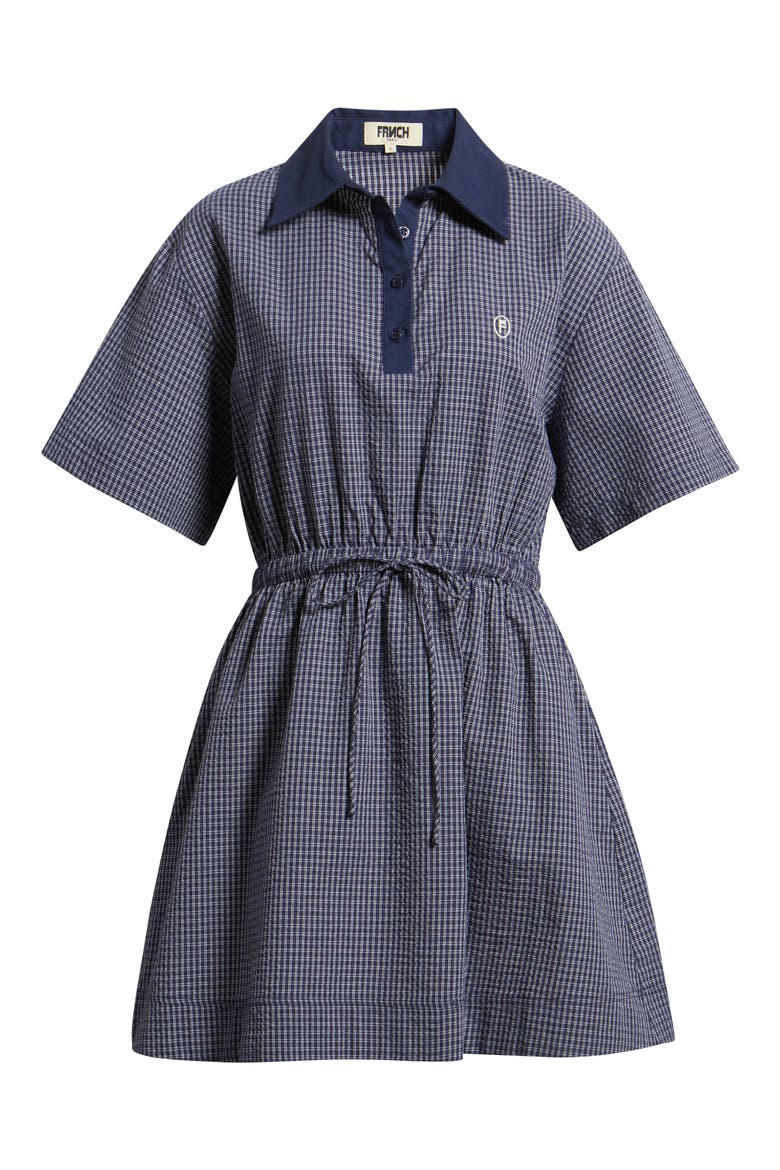 Aeeurra Checkered Cotton Minidress