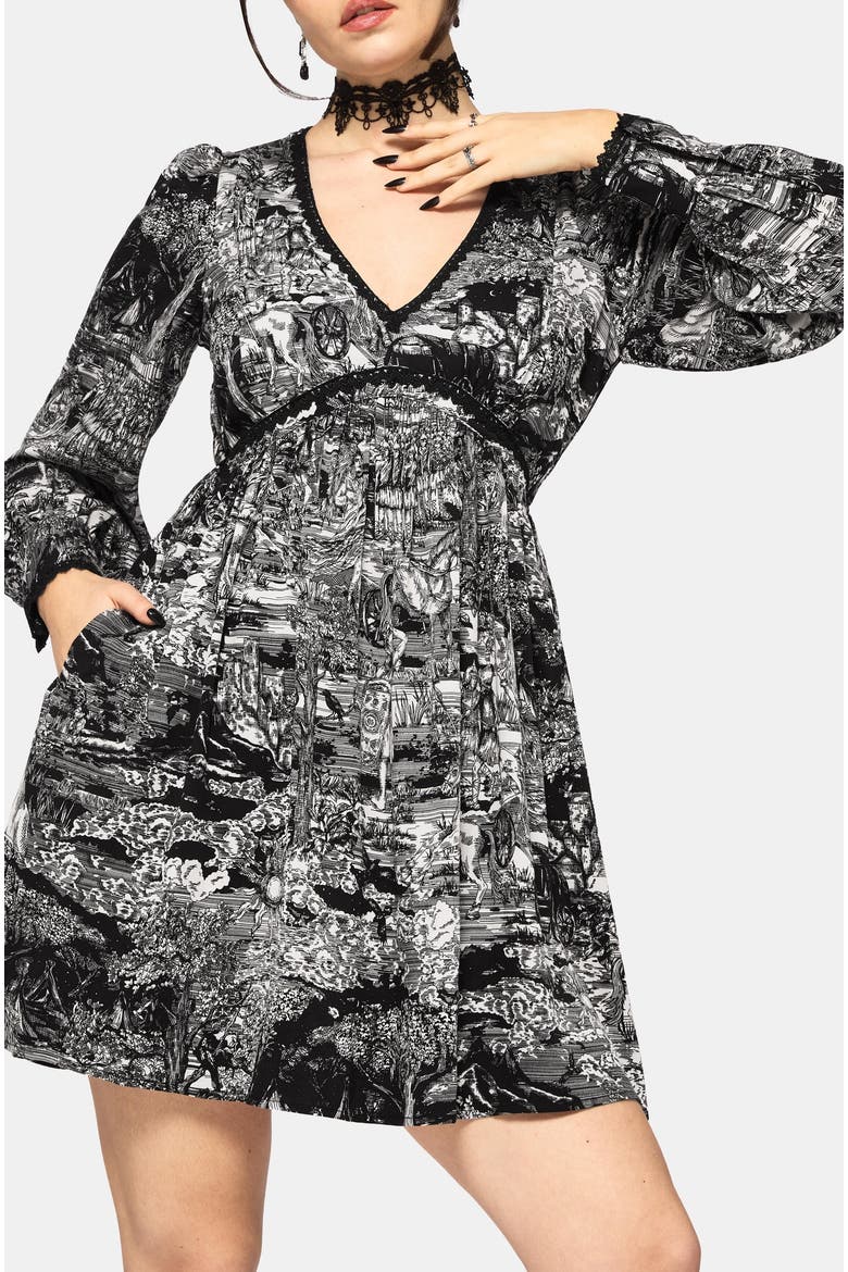 Nara Boudicca Printed Mini Dress