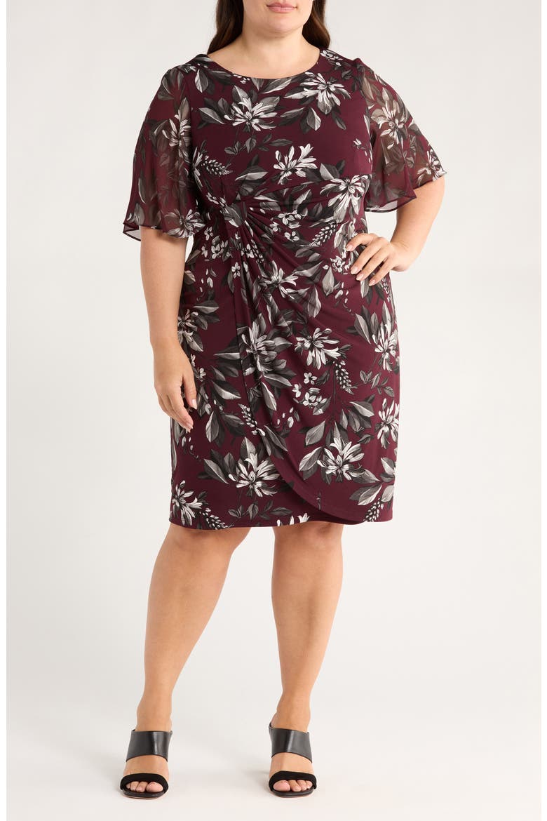 Flutter Sleeve Dress