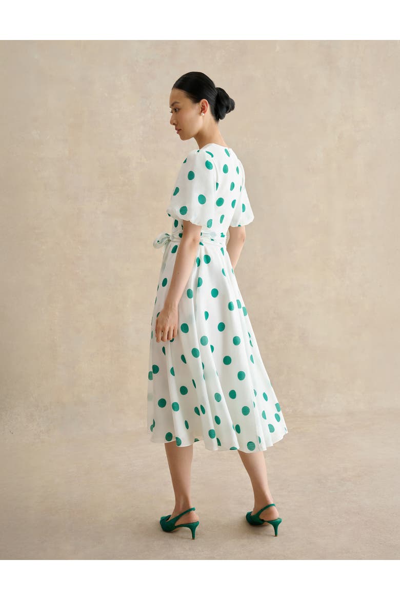 Barrington Polka Dot Midi Dress