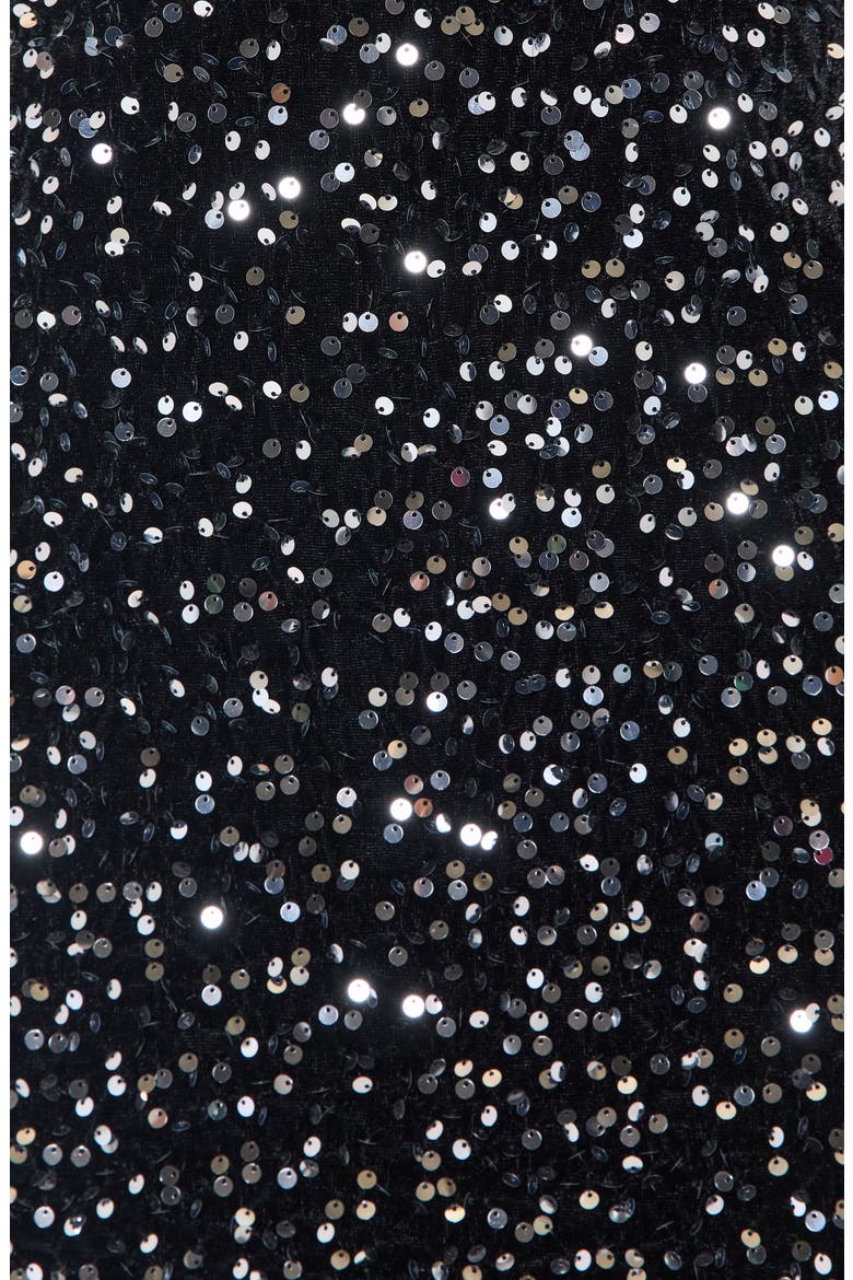 Cheers Sequin Long Sleeve Minidress