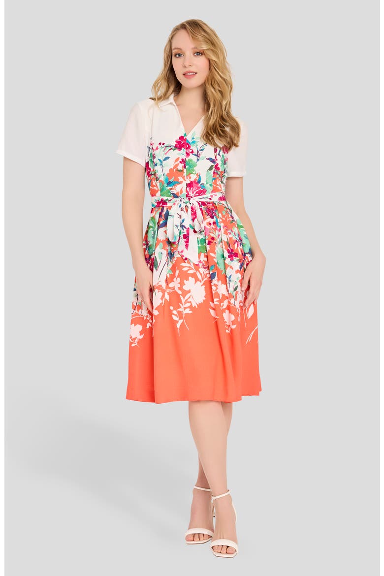 Floral Fit & Flare Dress