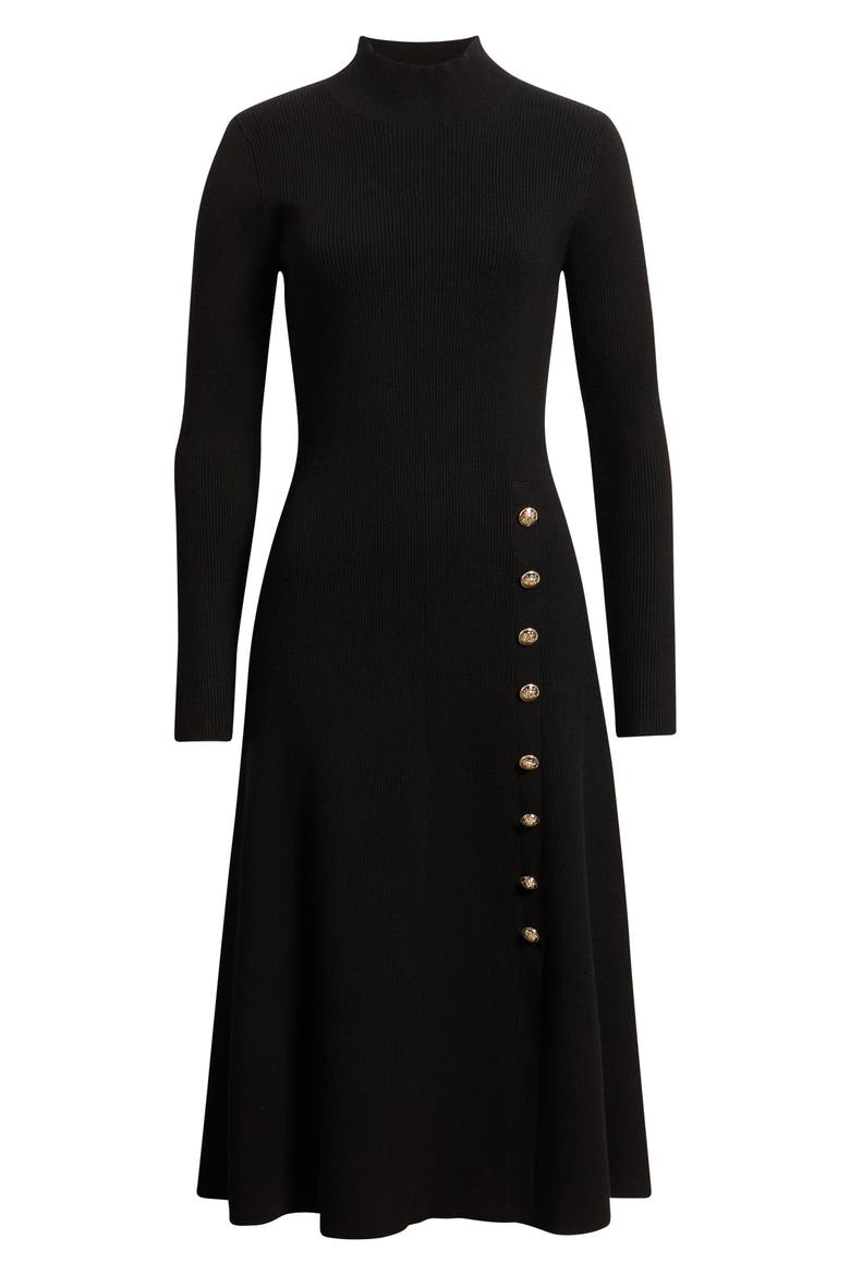 The Adhara Long Sleeve Sweater Dress