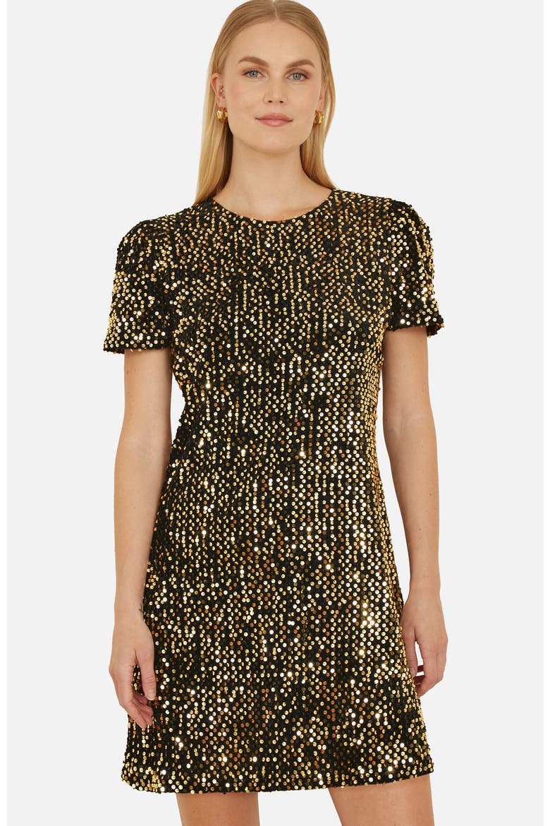 Sequin Tunic Mini Dress