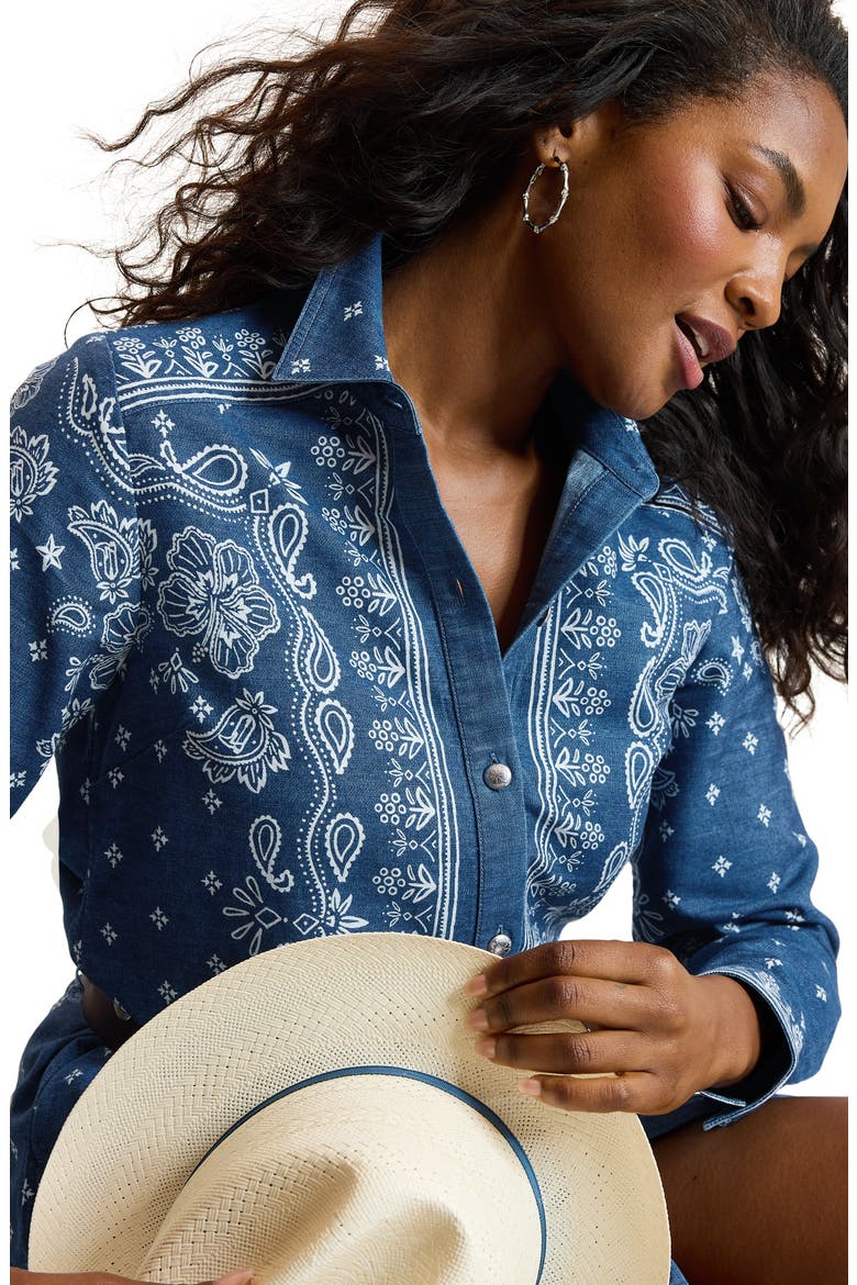 Bandana Bay Midi Shirtdress