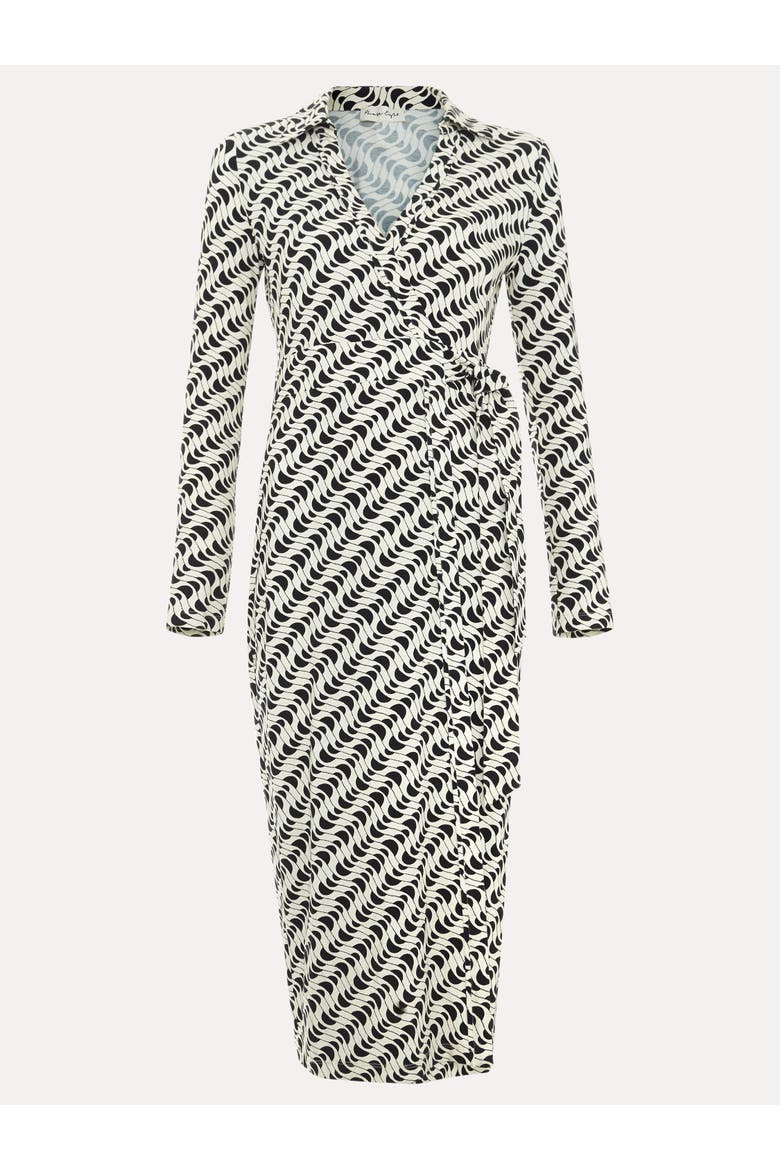 Gina Geo Wrap Dress