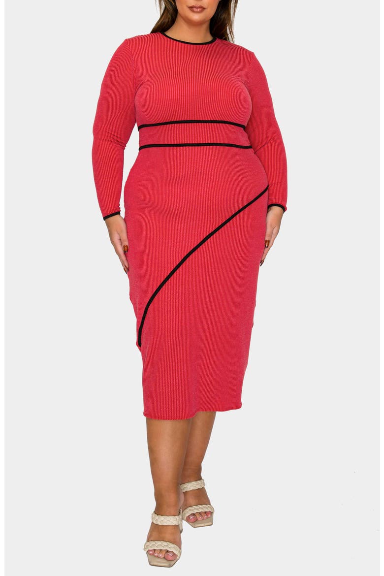 Elora Rib Sweater Dress