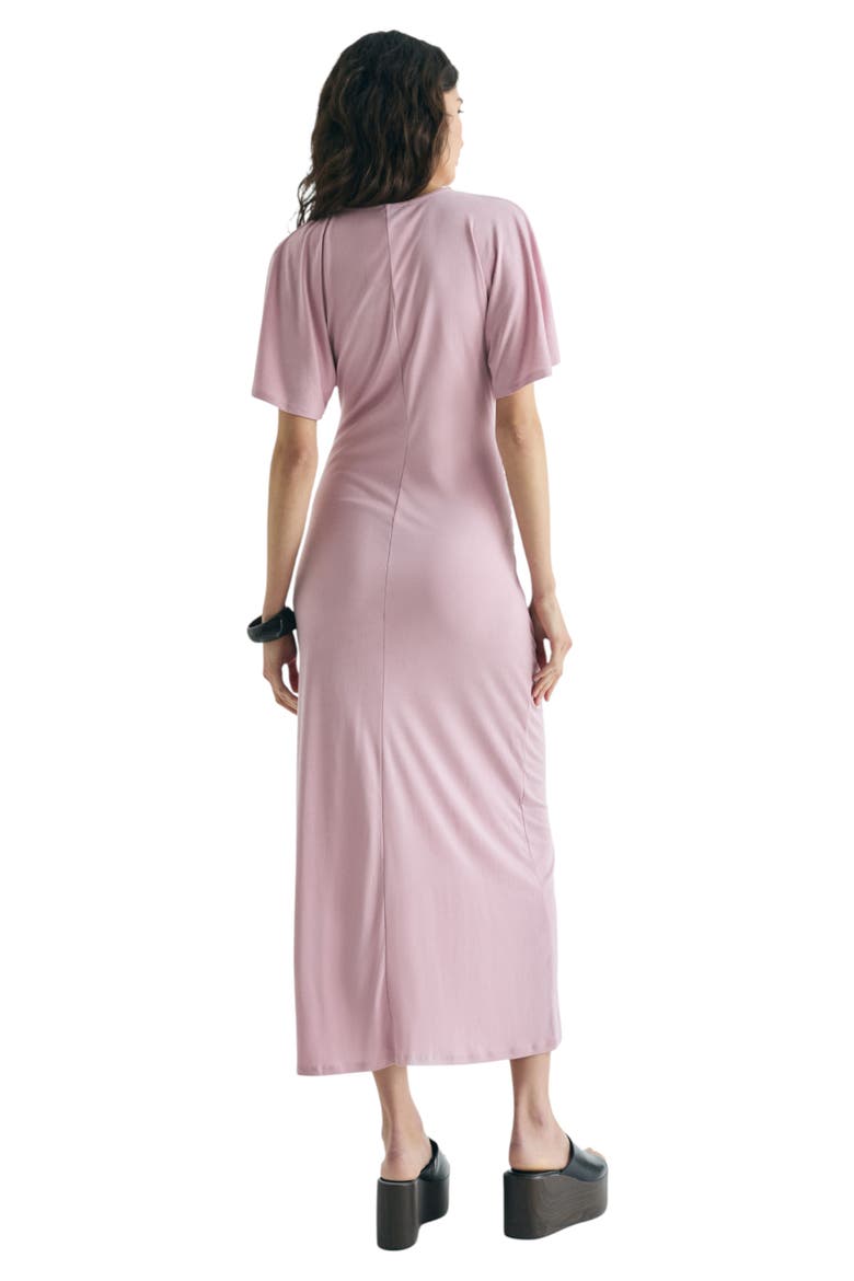 Cupro Dress Gathers