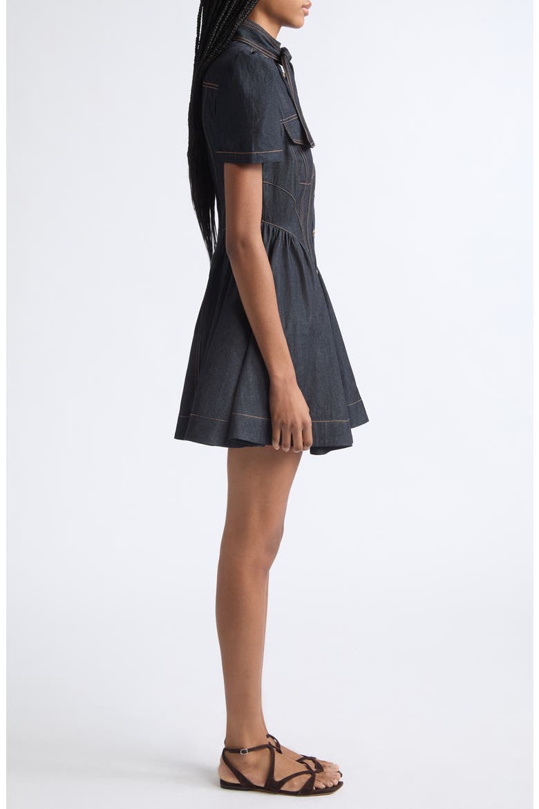 Denim Corset Minidress