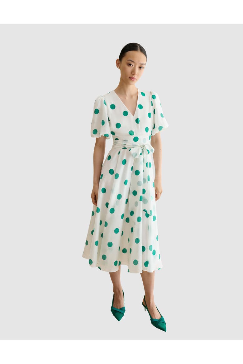 Barrington Polka Dot Midi Dress